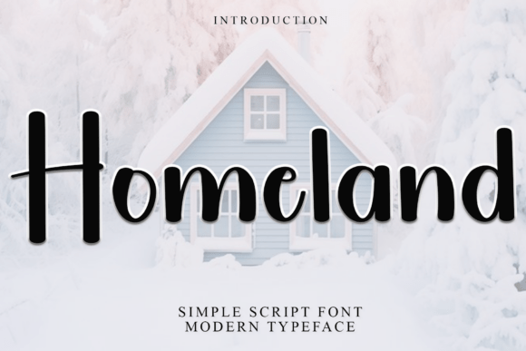 Homeland Font - Featured Image
