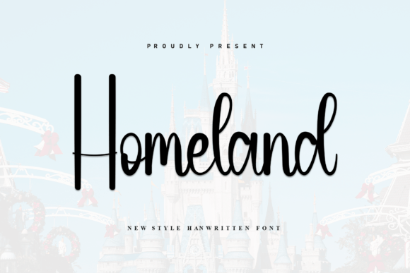 Homeland Font - Featured Image