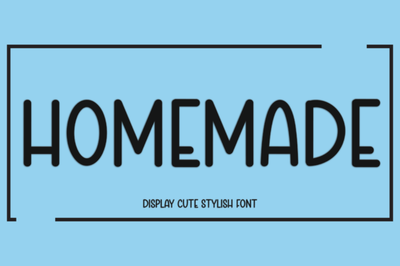 Homemade Font - Featured Image