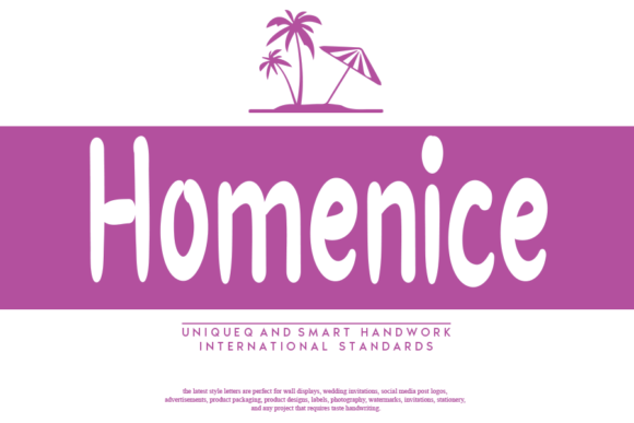 Homenice Font - Featured Image