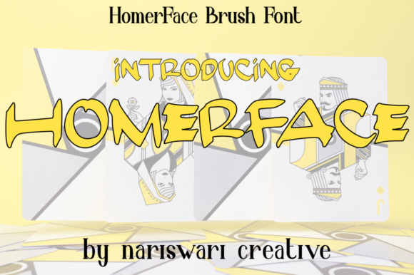 HomerFace Font - Featured Image