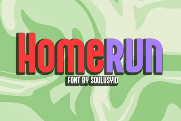 Homerun Font - Featured Image