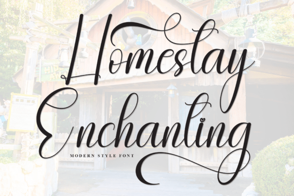 Homestay Enchanting Font - Featured Image
