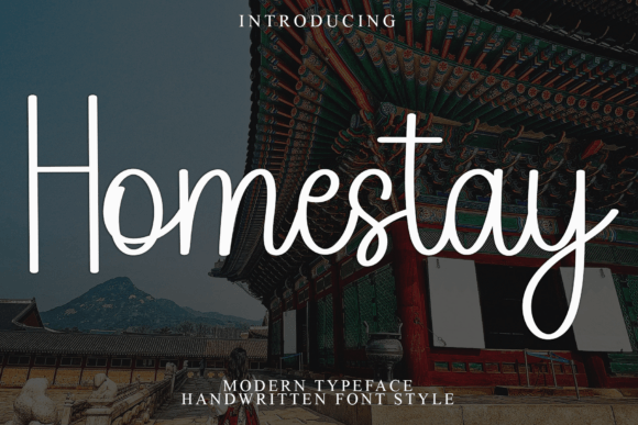 Homestay Font - Featured Image