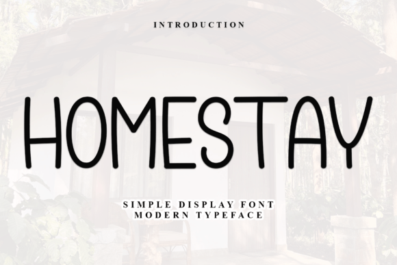 Homestay Font - Featured Image