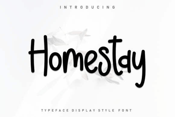 Homestay Font - Featured Image