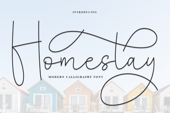 Homestay Font - Featured Image
