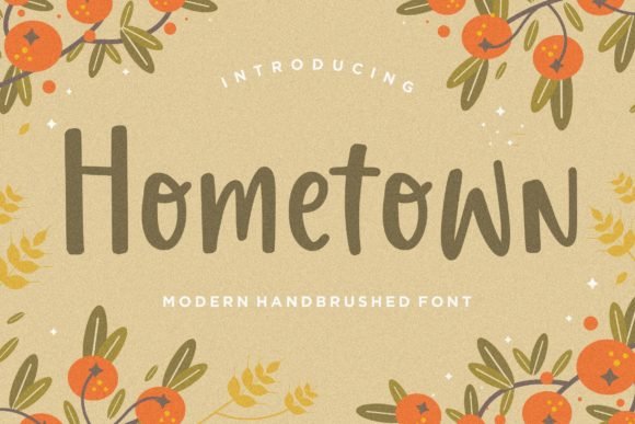 Hometown Font - Featured Image