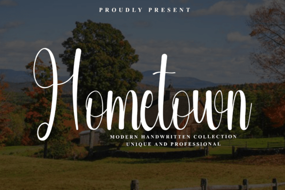 Hometown Font - Featured Image