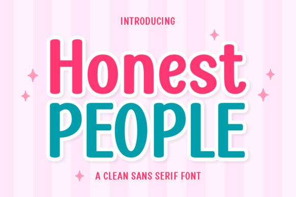 Honest People Font - Featured Image
