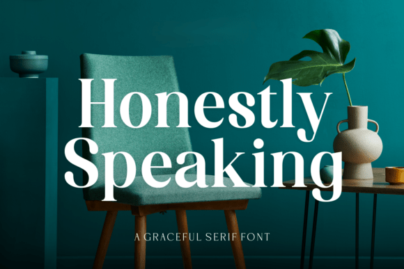 Honestly Speaking Font - Featured Image