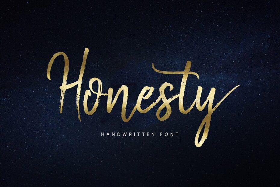 Honesty Font - Featured Image
