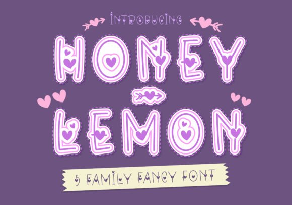 Honey-Lemon Font - Featured Image