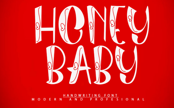 Honey Baby Font - Featured Image