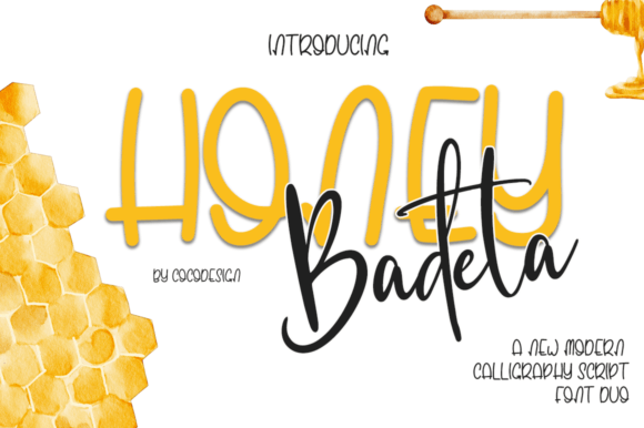 Honey Badeta Font - Featured Image