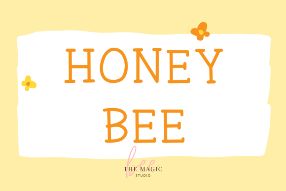 Honey Bee Font - Featured Image