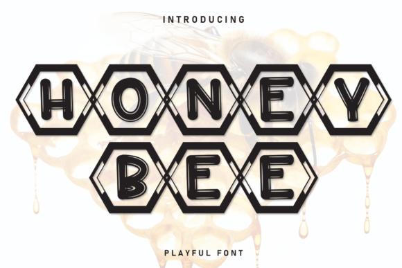 Honey Bee Font - Featured Image
