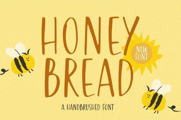 Honey Bread Font - Featured Image