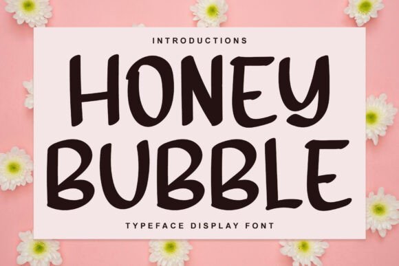Honey Bubble Font - Featured Image