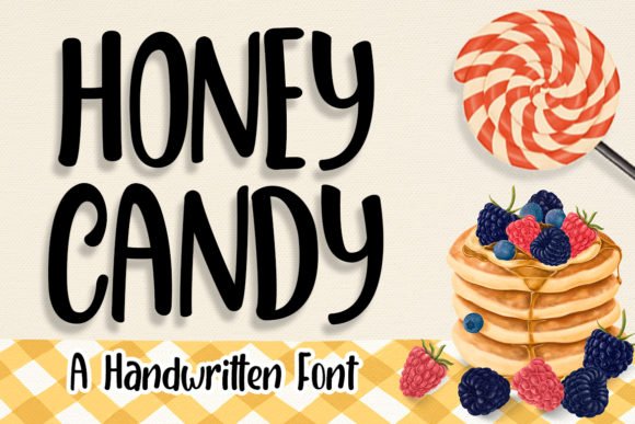 Honey Candy Font - Featured Image