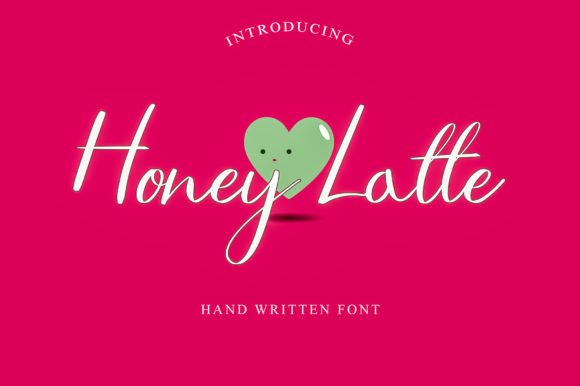 Honey Latte Font - Featured Image