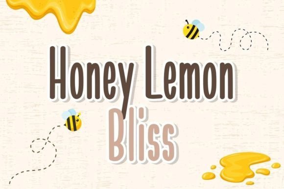 Honey Lemon Bliss Font - Featured Image
