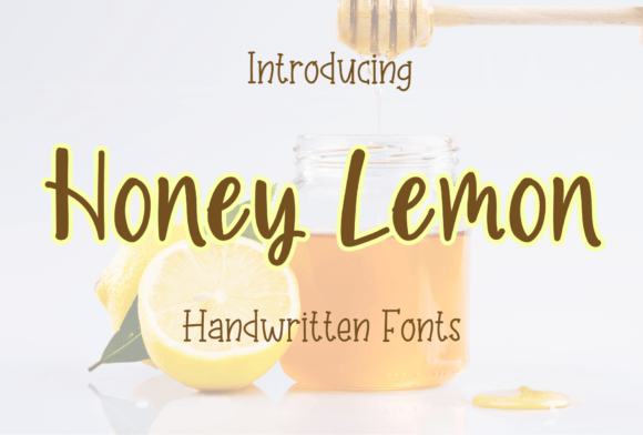Honey Lemon Font - Featured Image