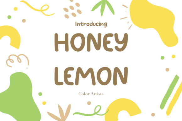 Honey Lemon Font - Featured Image