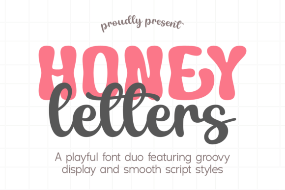 Honey Letters Duo Font - Featured Image