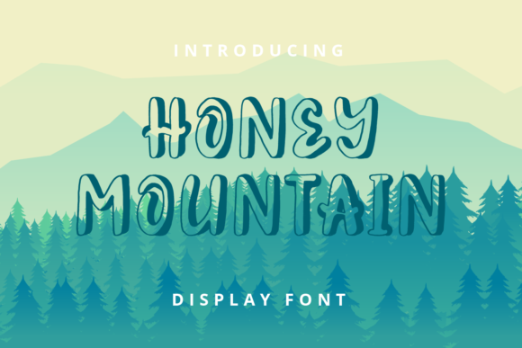 Honey Mountain Font - Featured Image