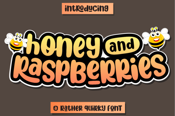 Honey and Raspberries Font - Featured Image
