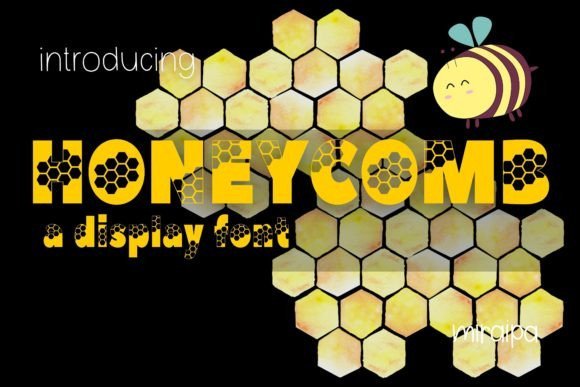 Honeycomb Font - Featured Image