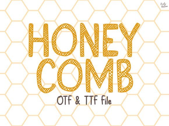 Honeycomb Font - Featured Image