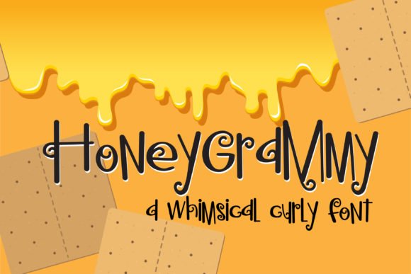 Honeygrammy Font - Featured Image
