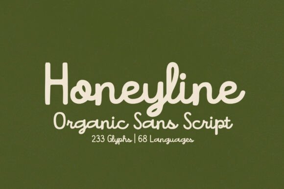 Honeyline Font - Featured Image