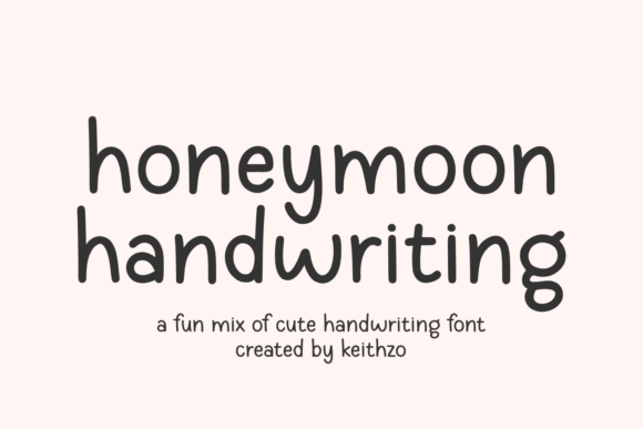 Honeymoon Handwriting Font - Featured Image