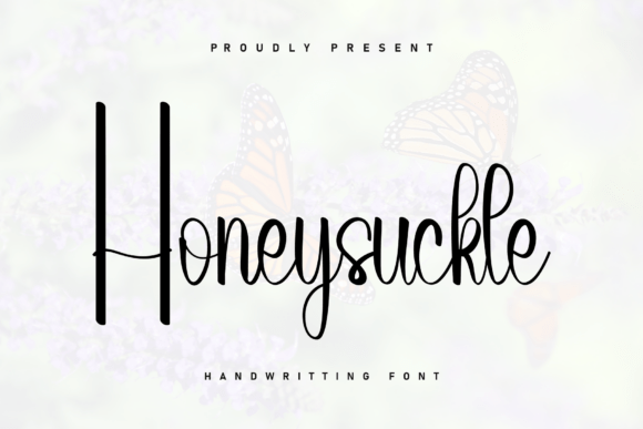 Honeysuckle Font - Featured Image