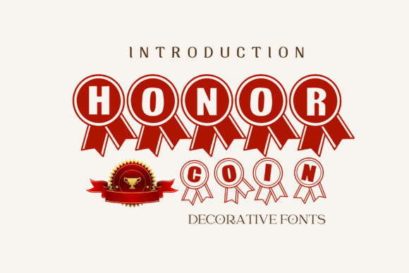 Honor Coin Font - Featured Image