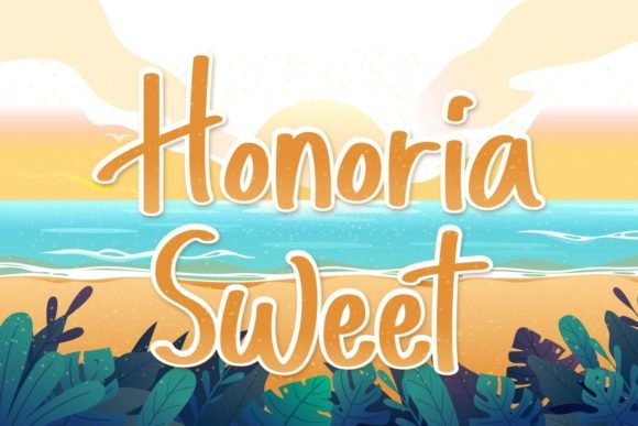 Honoria Sweet Font - Featured Image