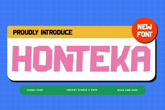 Honteka Font - Featured Image
