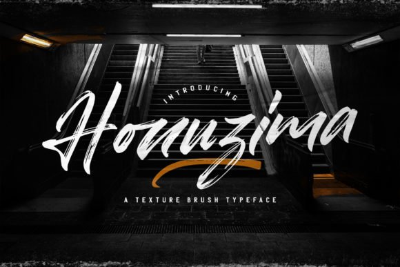 Honuzima Font - Featured Image