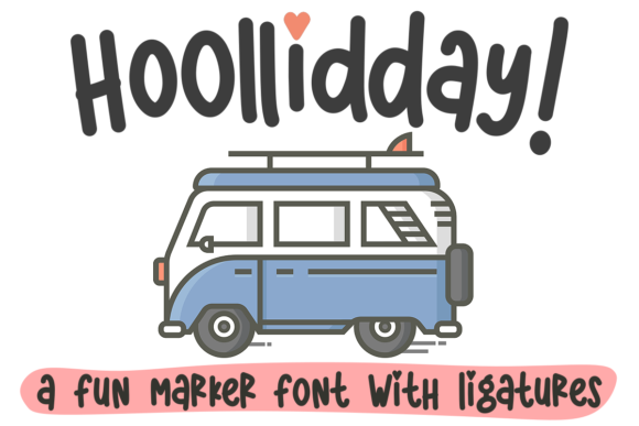Hoollidday Font - Featured Image