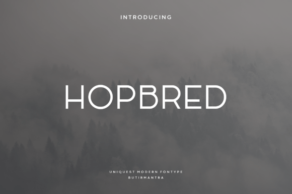 Hopbred Font - Featured Image