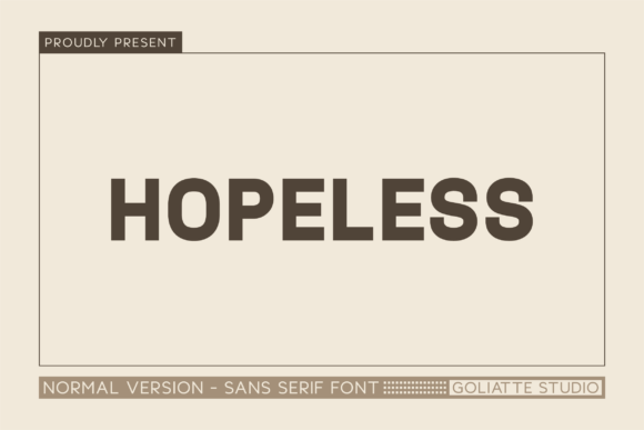 Hopeless Font - Featured Image