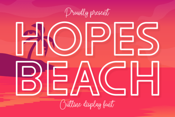 Hopes Beach Font - Featured Image