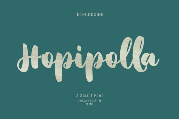 Hopipolla Font - Featured Image