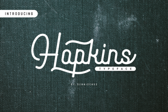 Hopkins Font - Featured Image
