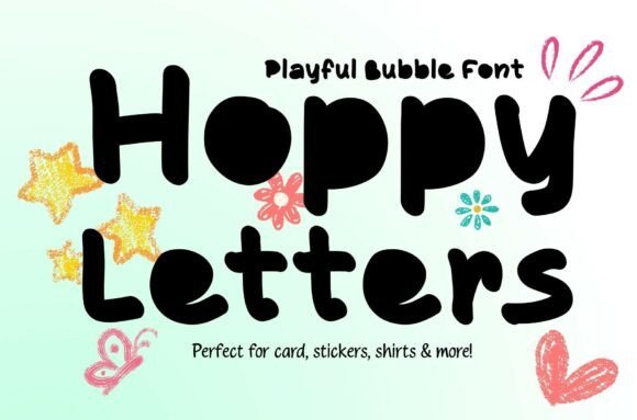 Hoppy Letters Font - Featured Image