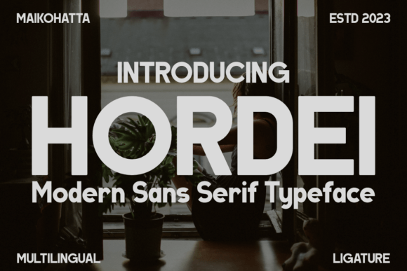 Hordei Font - Featured Image