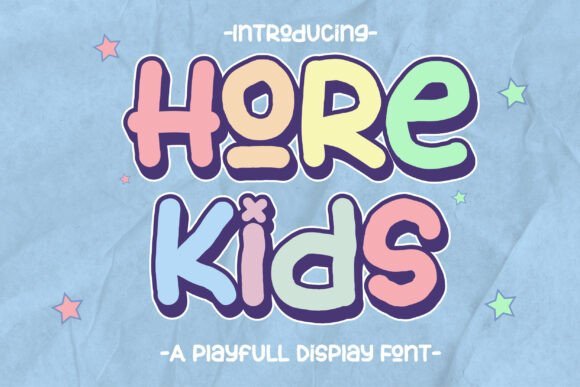 Hore Kids Font - Featured Image